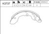 ASIMCO K3737 Brake Shoe Set